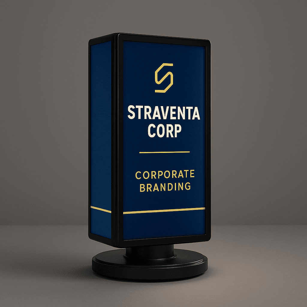 3D Rotating Standee